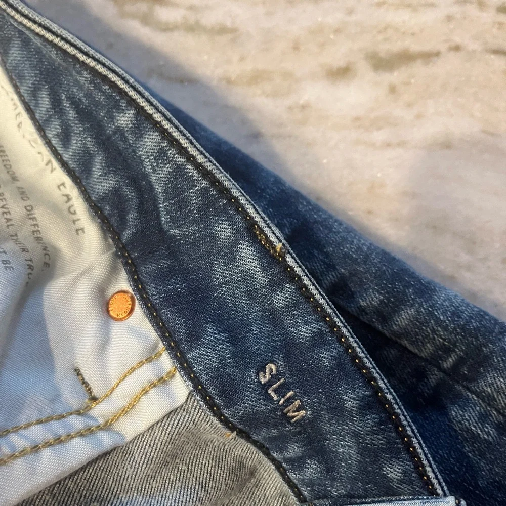 American eagle distressed slim denim jeans‎ 44x34